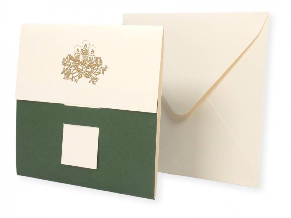 Pineider Christmas Box mix carte e buste Economico