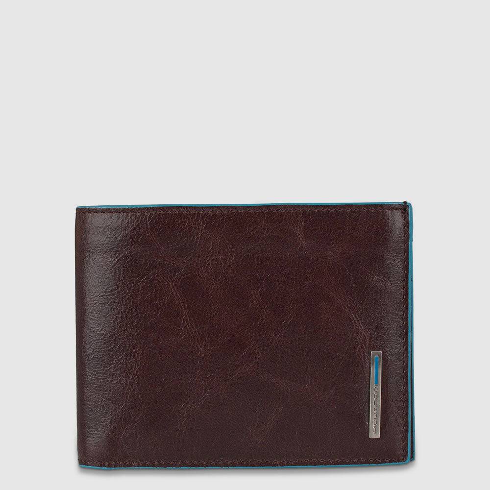 Piquadro Men’s wallet with flip up ID window Spedizione Gratuita