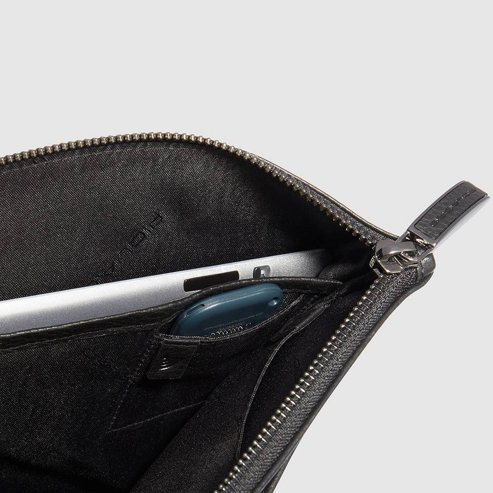 Piquadro Men’s clutch with iPad®Pro 12,9" compartment In Vendita