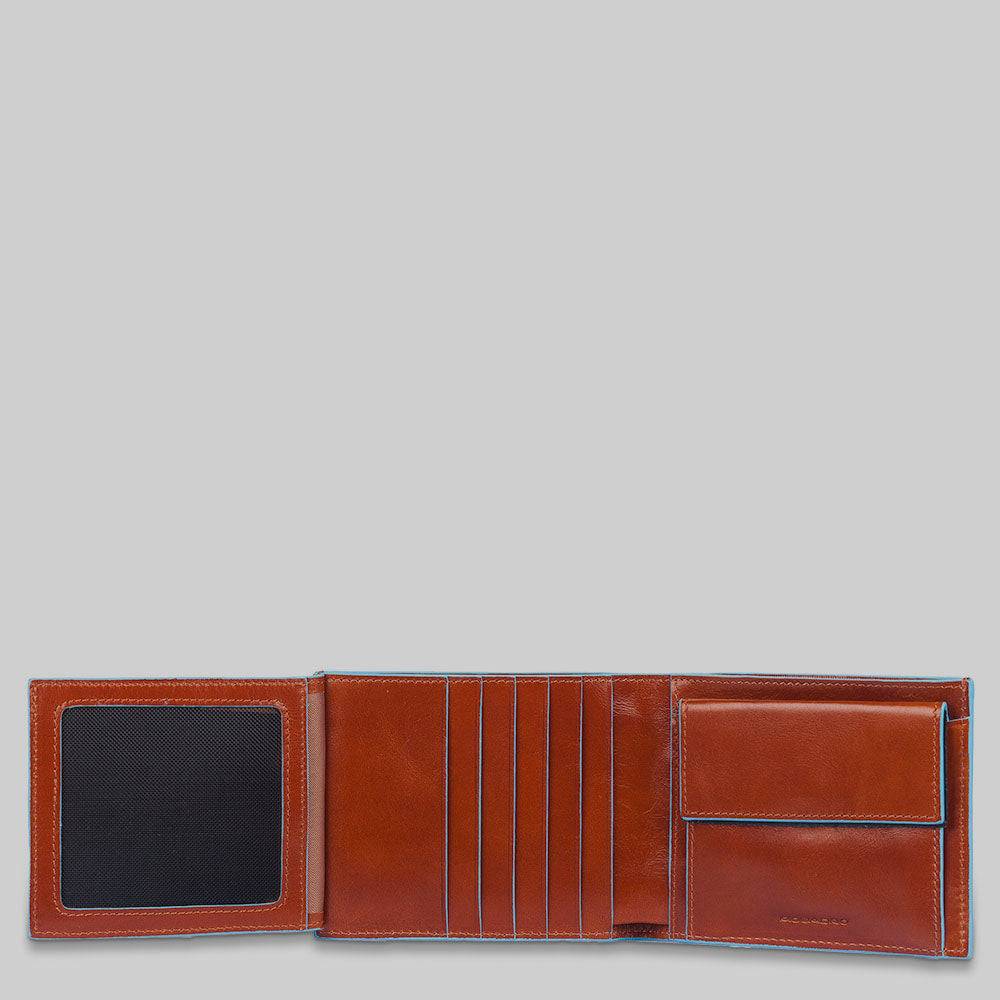 Piquadro Men's wallet with coin case and document holder Online