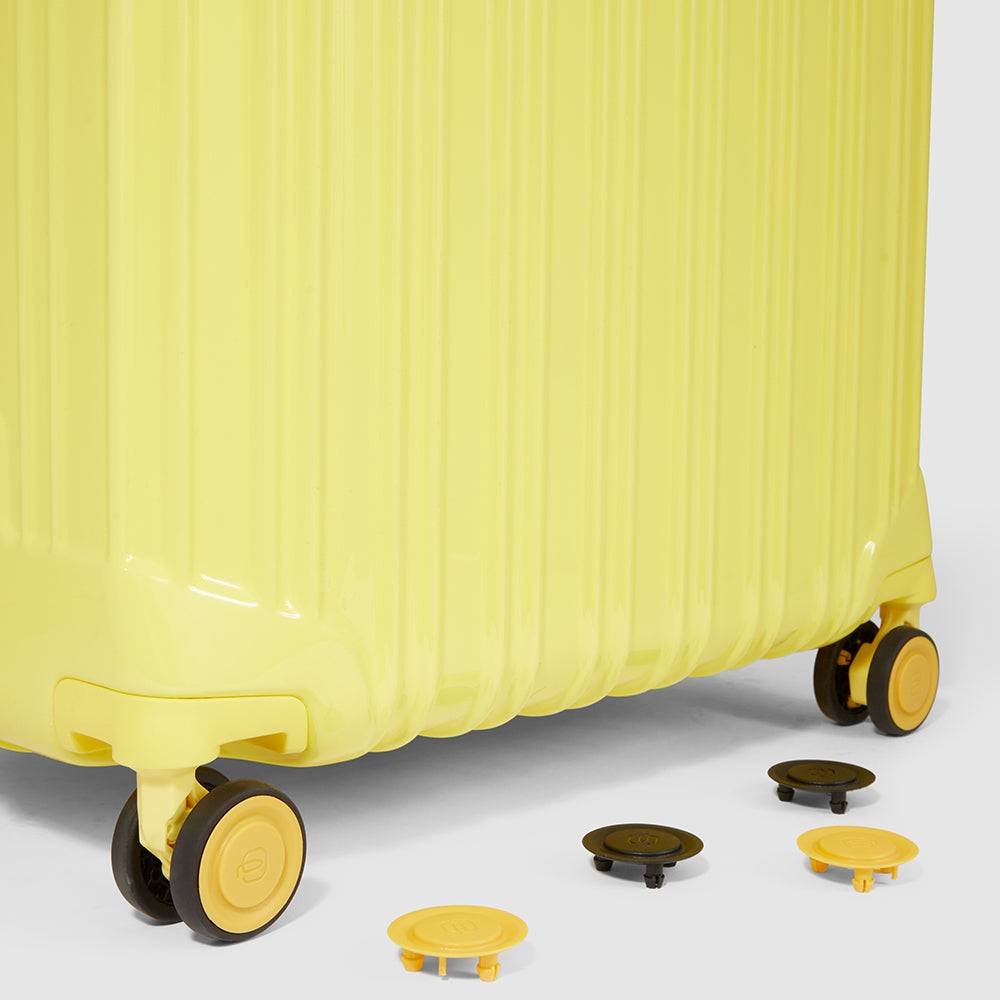 Piquadro Medium size, expandable hardside spinner In Linea