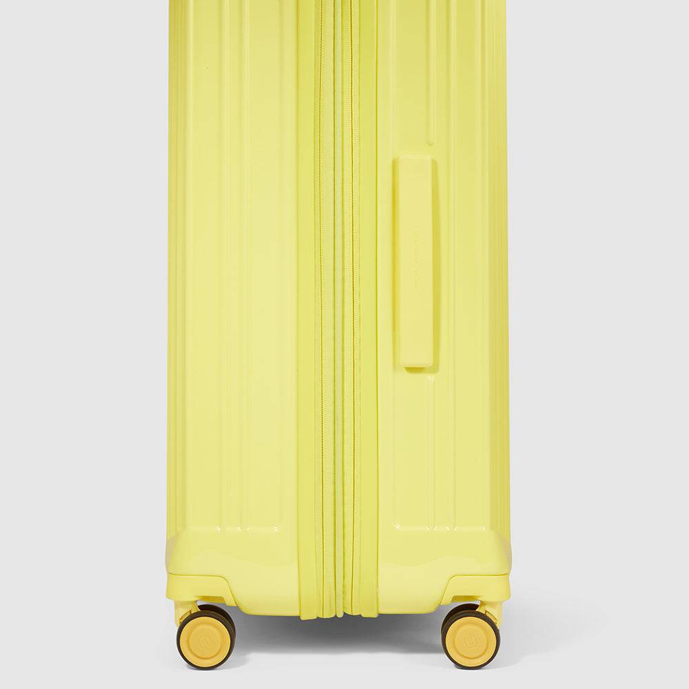 Piquadro Medium size, expandable hardside spinner In Linea