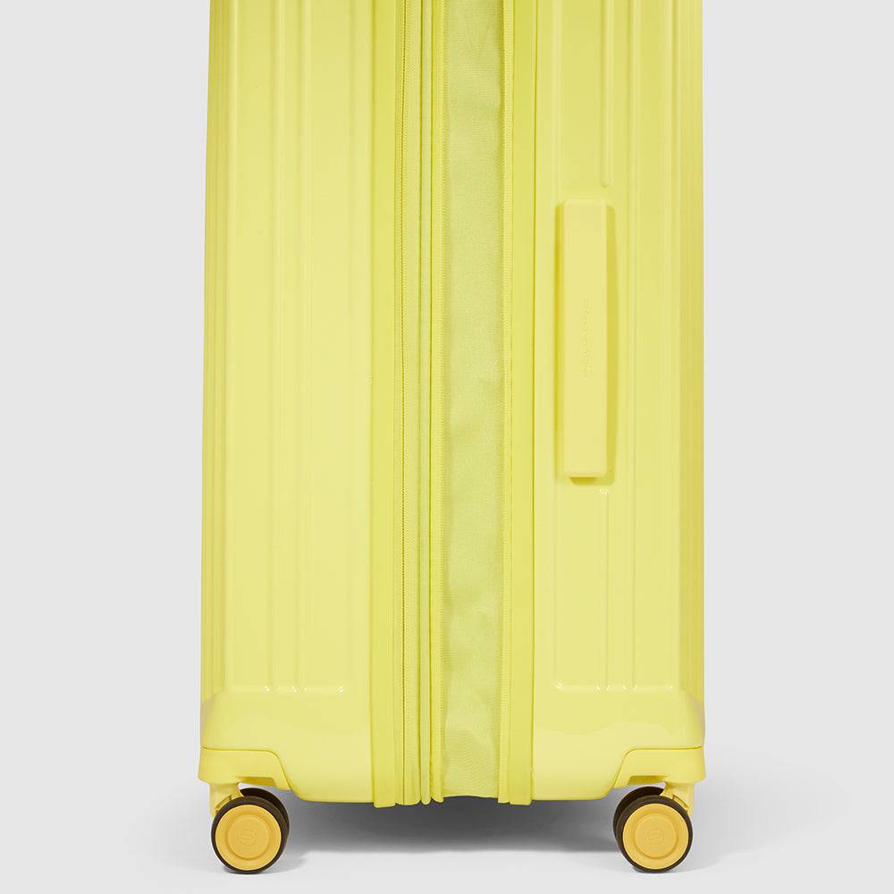 Piquadro Medium size, expandable hardside spinner In Linea