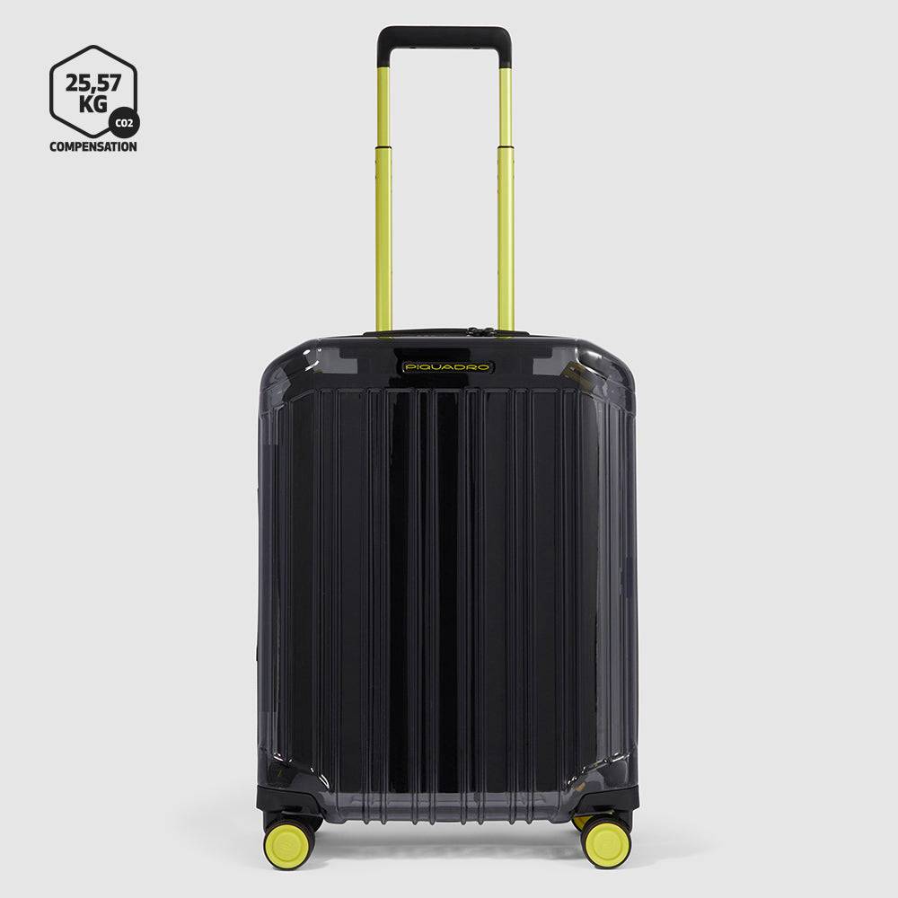 Piquadro Trasparent cabin size hardside spinner Vendita