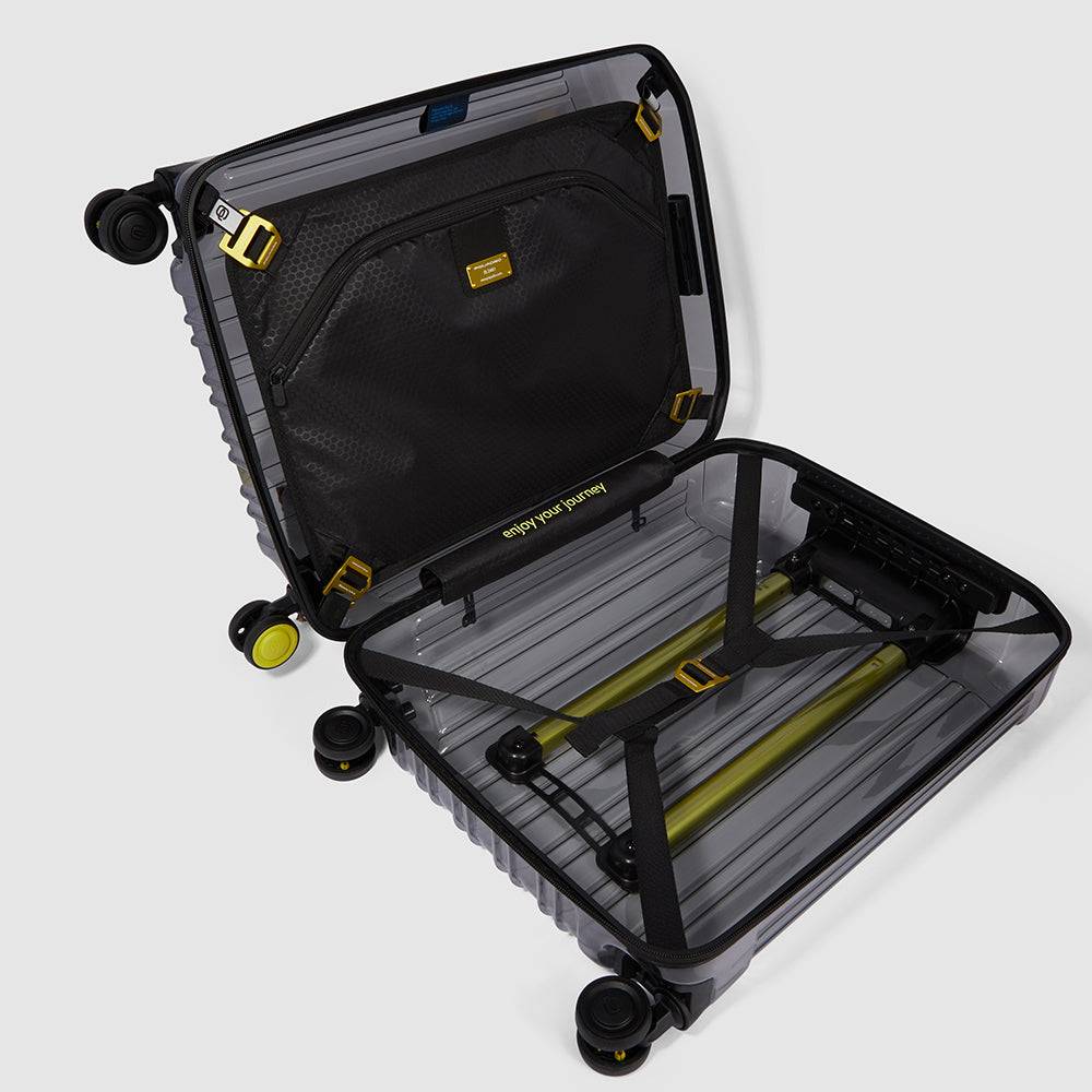 Piquadro Trasparent cabin size hardside spinner Vendita
