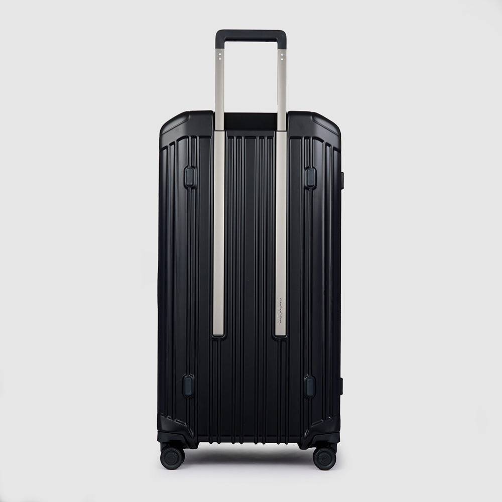 Piquadro Hardside spinner in trunk shape with TSA lock Promozione Limitata