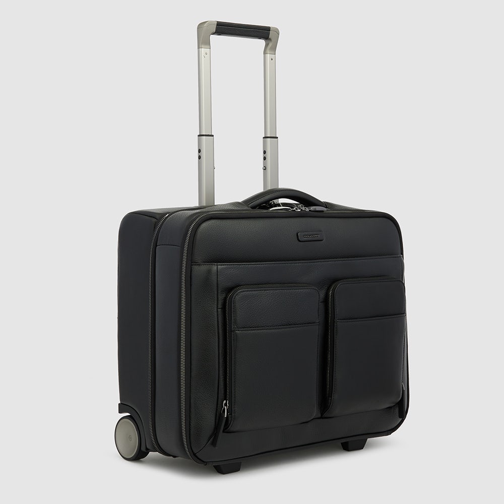Piquadro Wheeled computer briefcase with iPad® compartment Convenienza