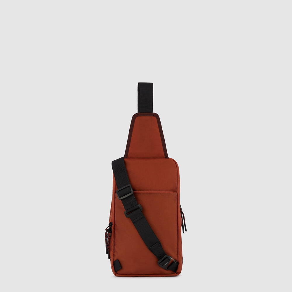 Piquadro Mono sling bag in recycled fabric Economico