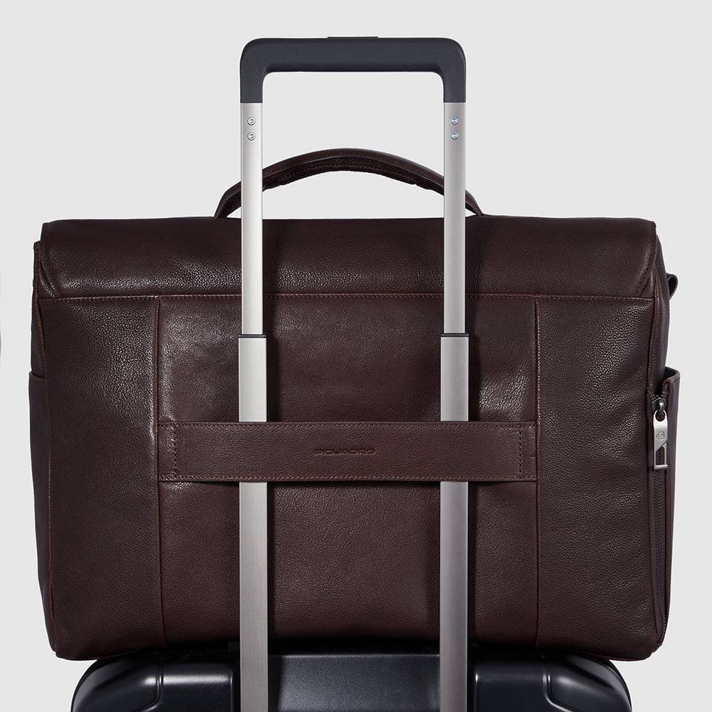 Piquadro Laptop 15,6" and iPad®Pro 12,9" briefcase Vendita Calda