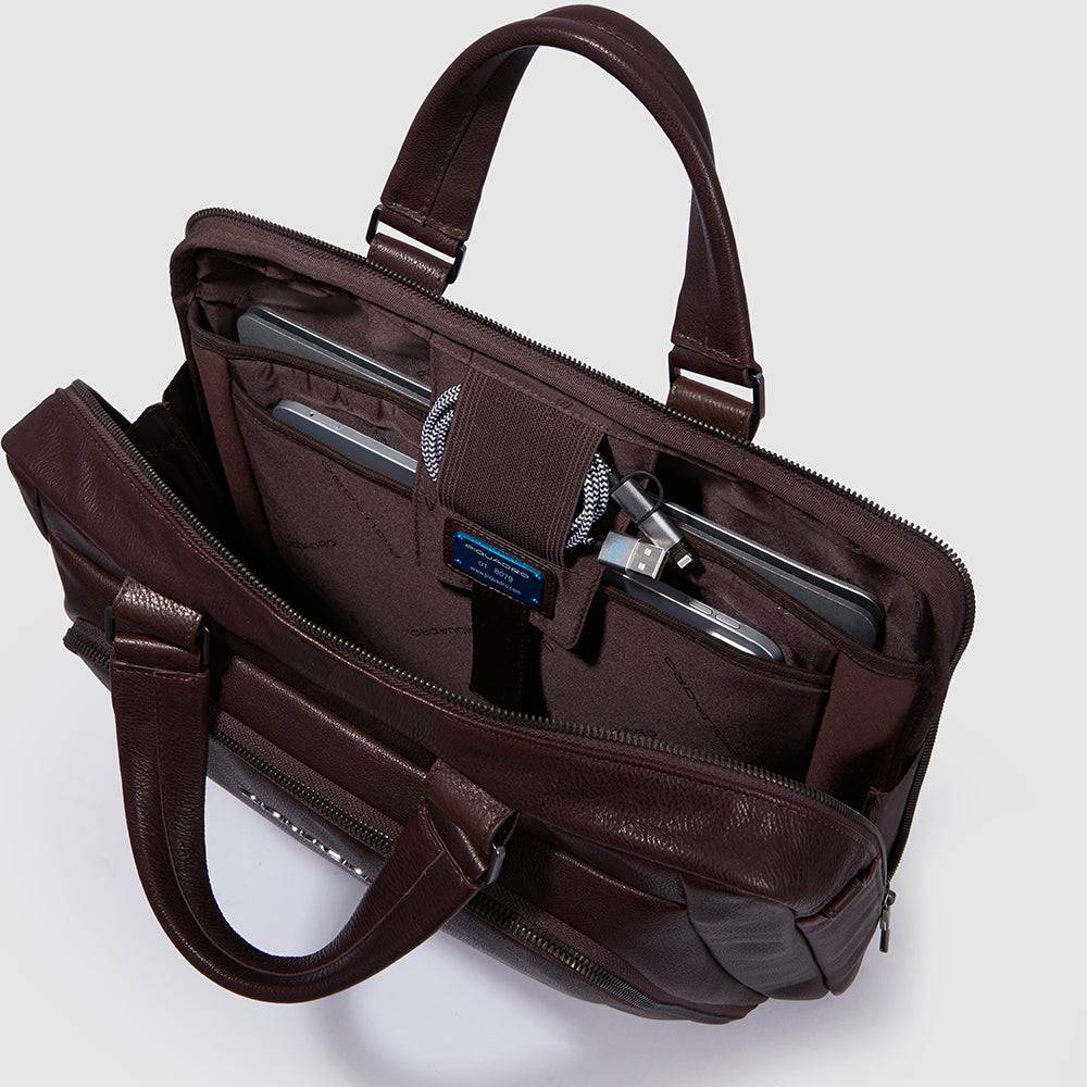 Piquadro Computer briefcase 14" with iPad® compartment I Più Venduti