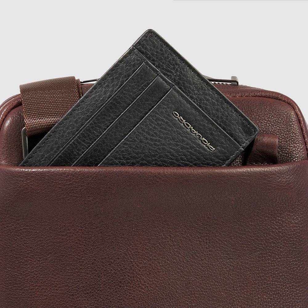 Piquadro Pocket crossbody bag with iPad®mini compartment Vendite Flash