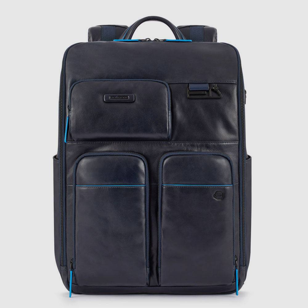 Piquadro Computer backpack with bottle/umbrella pocket