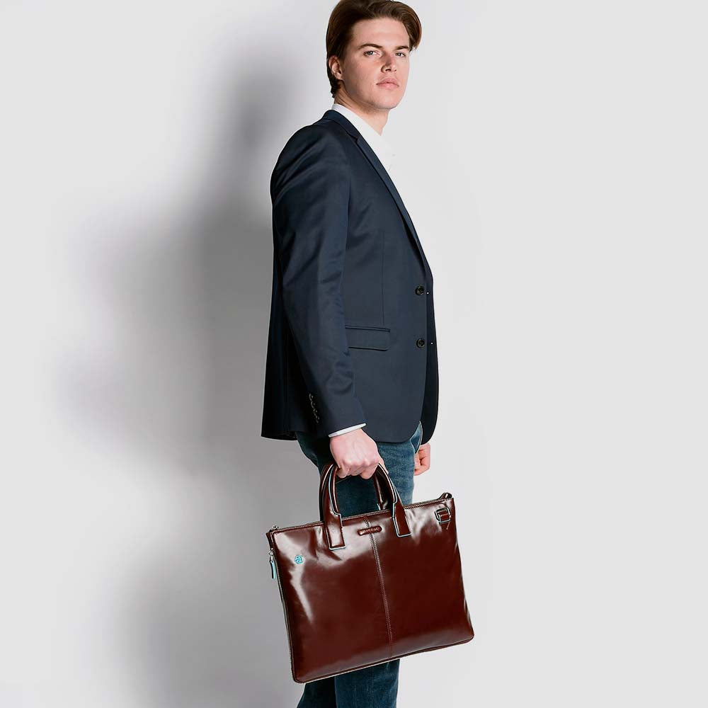 Piquadro Slim computer 15,6" and iPad®Pro 12,9" bag Qualità