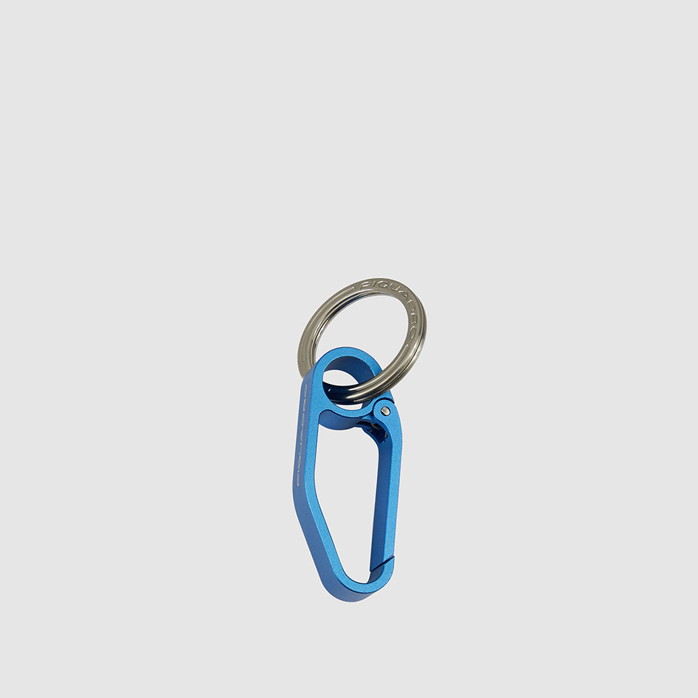 Piquadro Keychain with big carabiner hook Affare Del Giorno
