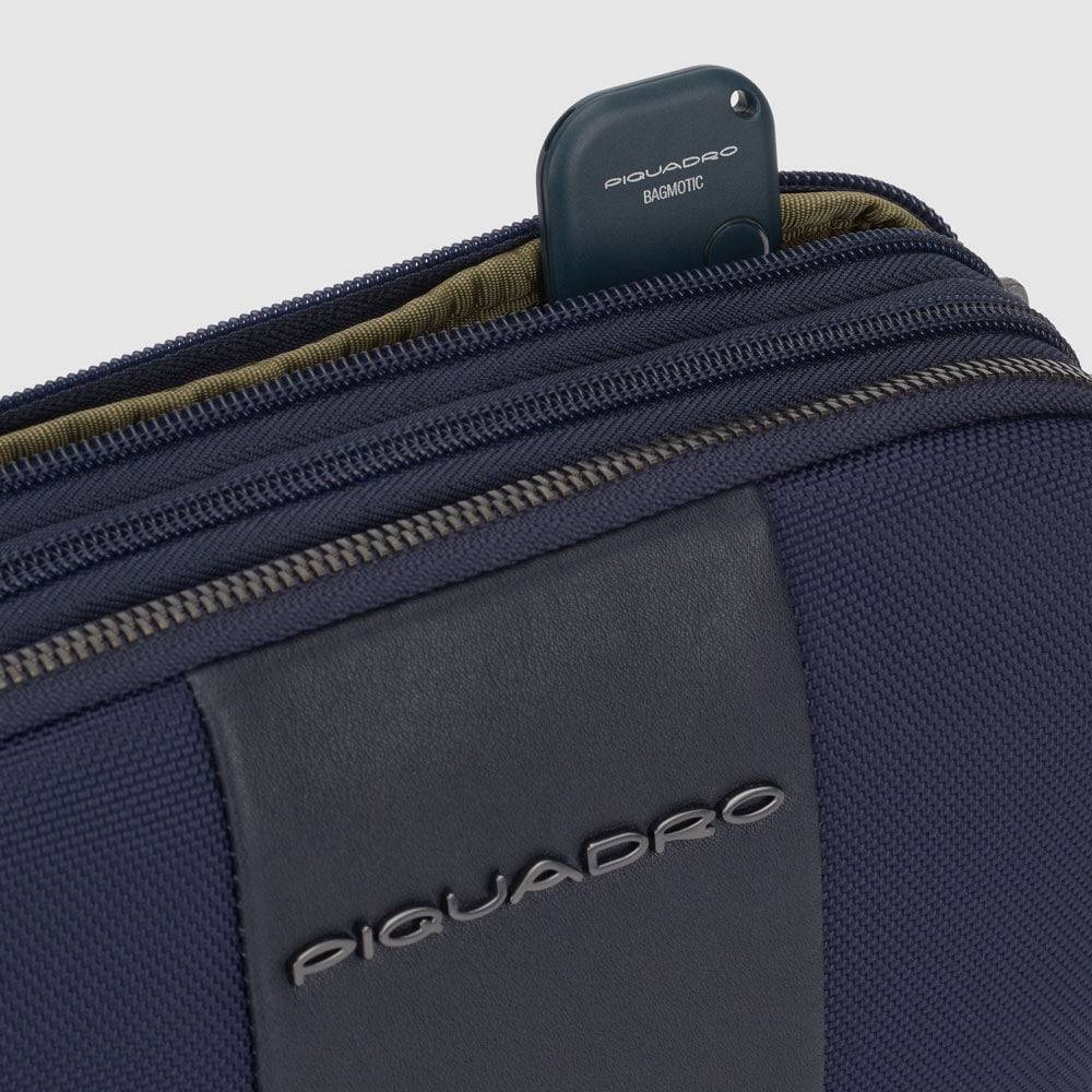 Piquadro Wrist clutch bag in recycled fabric Sconto