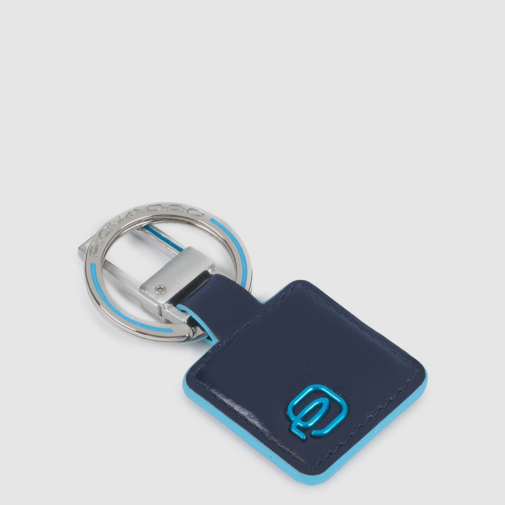 Piquadro Keychain with leather insert Economico