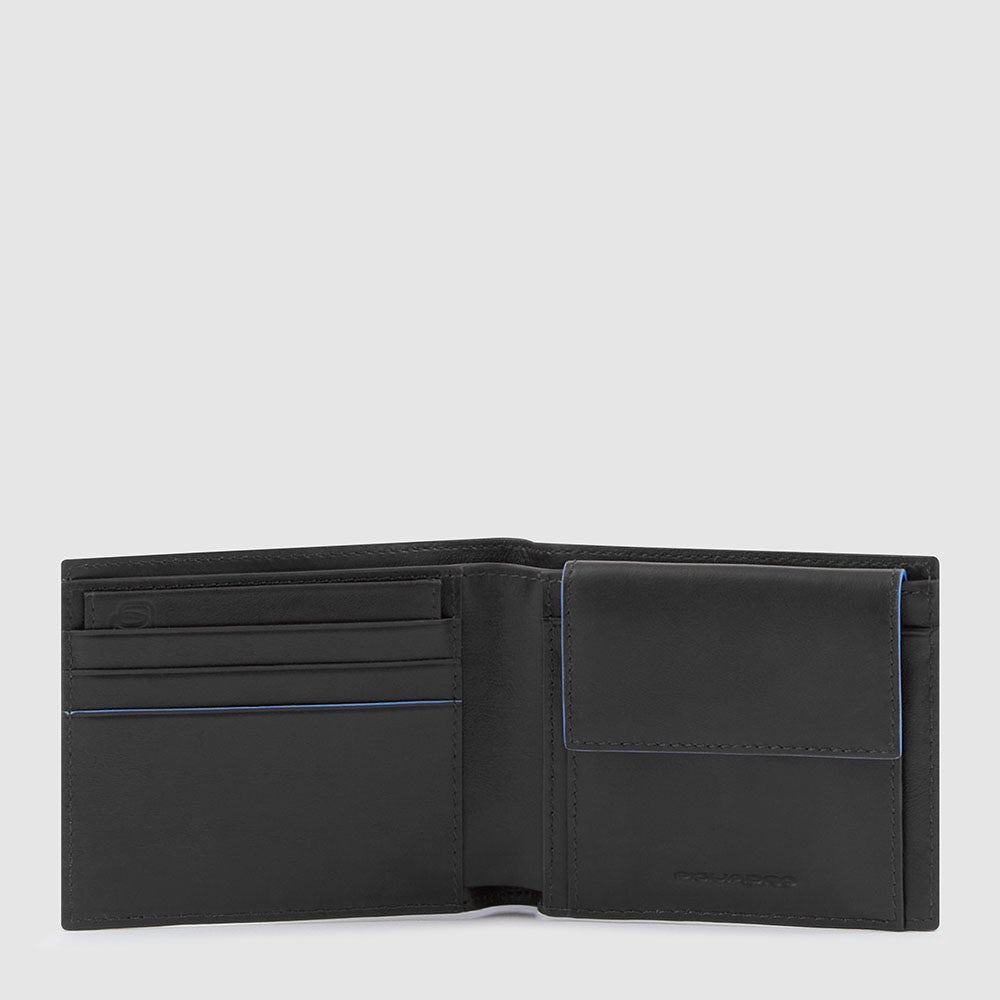 Piquadro Men’s wallet with coin pocket I Più Venduti