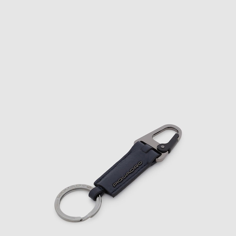 Piquadro Keychain with carabiner hook Vendite Flash