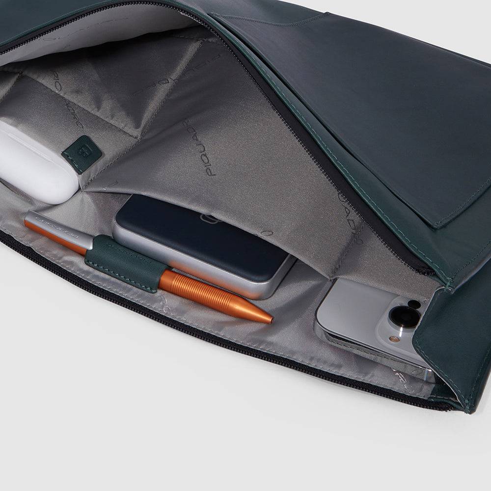 Piquadro Men's clutch for laptop or iPad®Pro 12,9" Italy