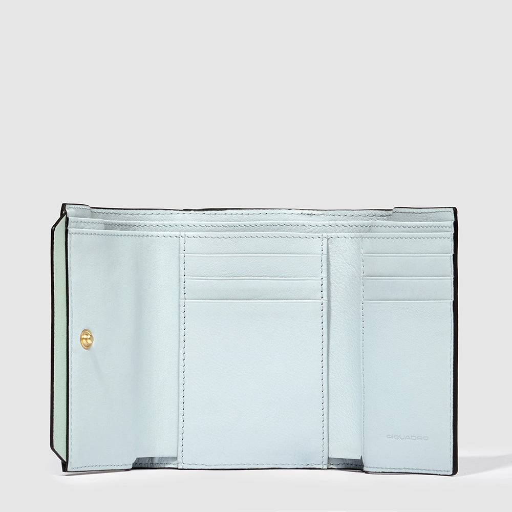 Piquadro Women’s trifold wallet, small Fino Al -60%