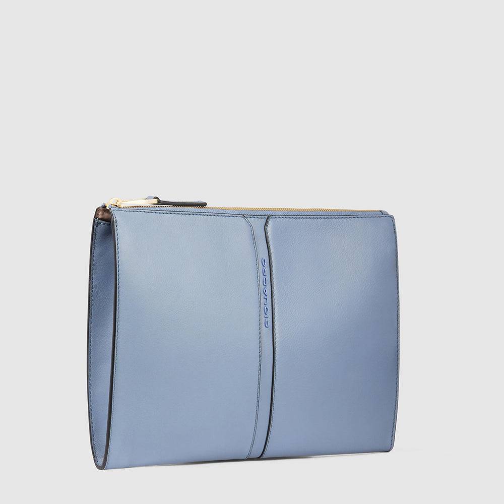 Piquadro Zip-around clutch for laptop or iPad®Pro 12,9" Convenienza