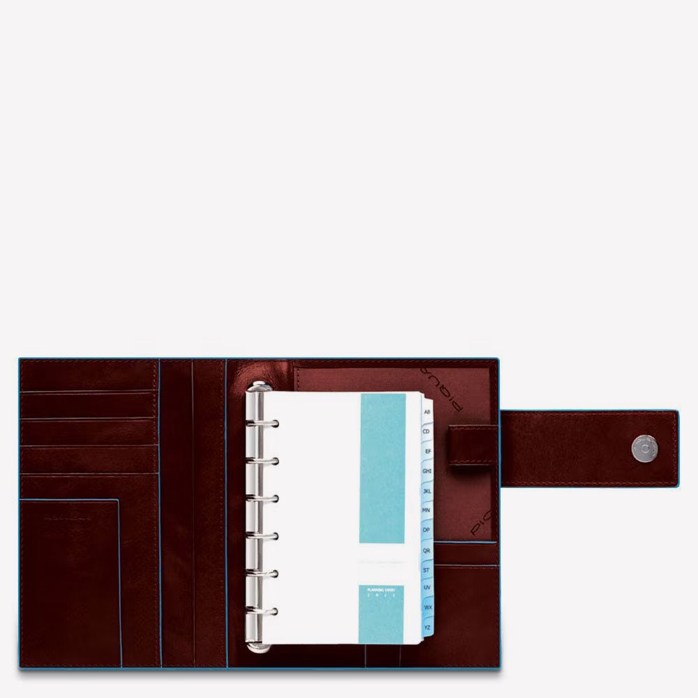 Piquadro Large leather organiser with Vendita Calda