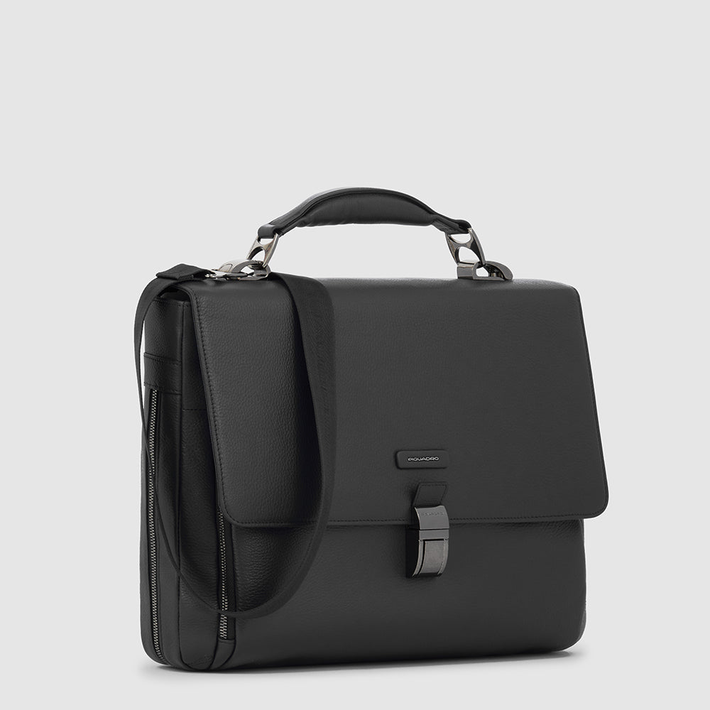Piquadro Computer briefcase 14" with iPad® compartment In Saldo