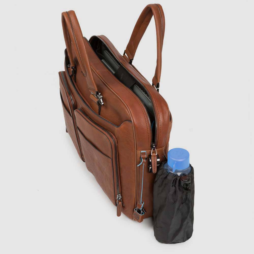 Piquadro Slim computer bag 15" with iPad® compartment Moda