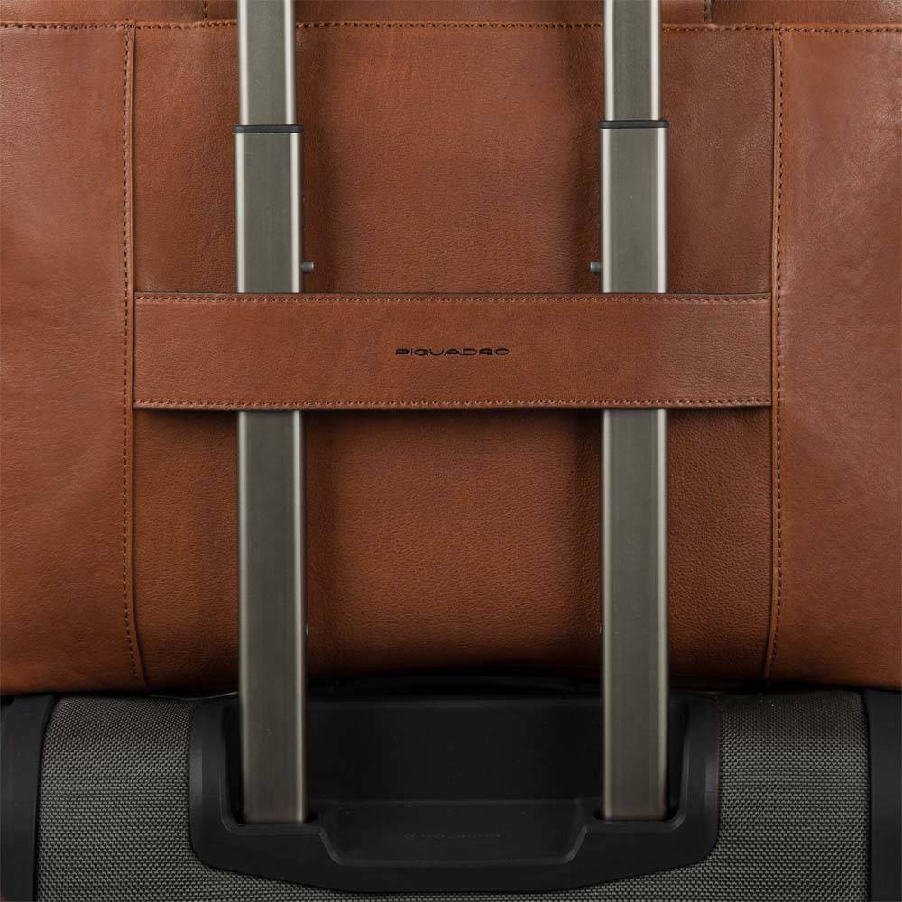Piquadro Slim computer bag 15" with iPad® compartment Moda