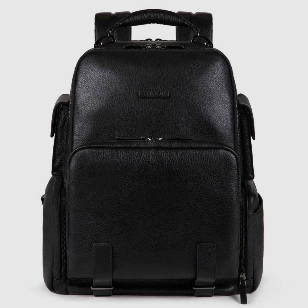 Piquadro Laptop and iPad®Pro12,9", fast-check backpack with Italia