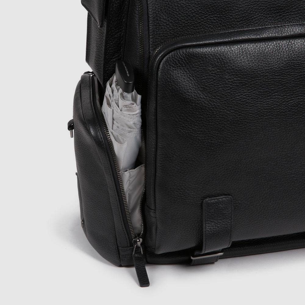 Piquadro Laptop and iPad®Pro12,9", fast-check backpack with Italia