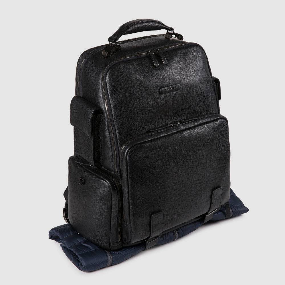 Piquadro Laptop and iPad®Pro12,9", fast-check backpack with Italia