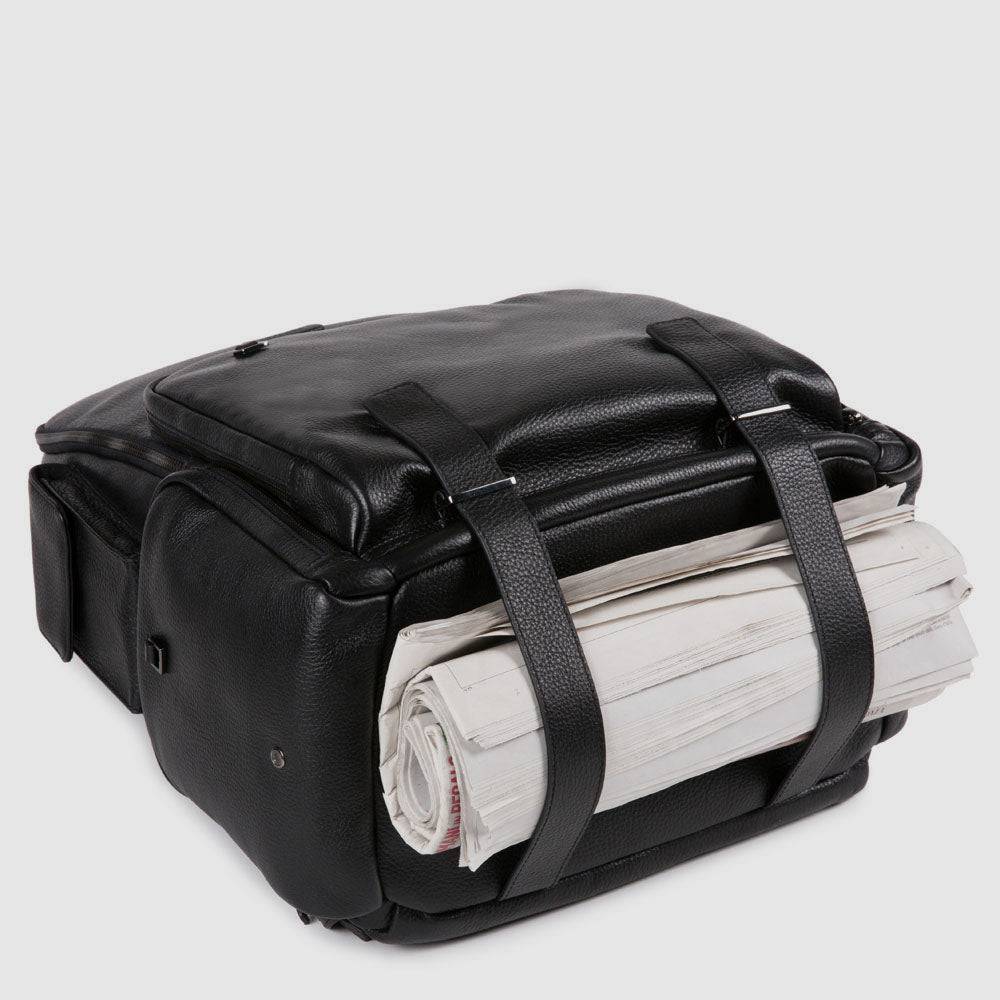 Piquadro Laptop and iPad®Pro12,9", fast-check backpack with Italia