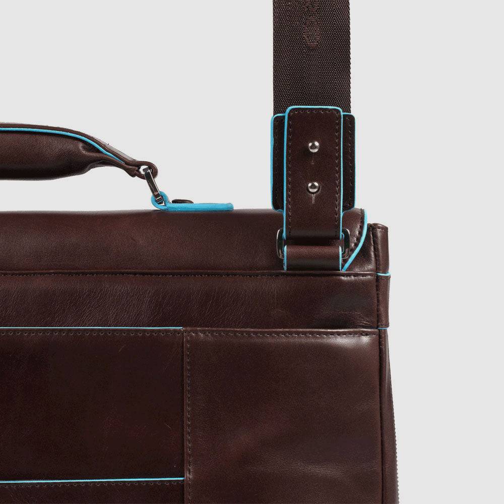 Piquadro Flap-over, expandable computer bag 15" 2025
