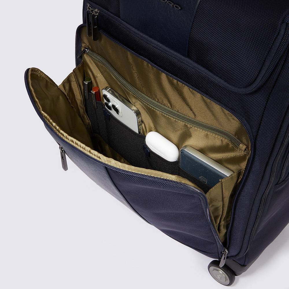 Piquadro Cabin size, computer spinner 15,6" In Linea