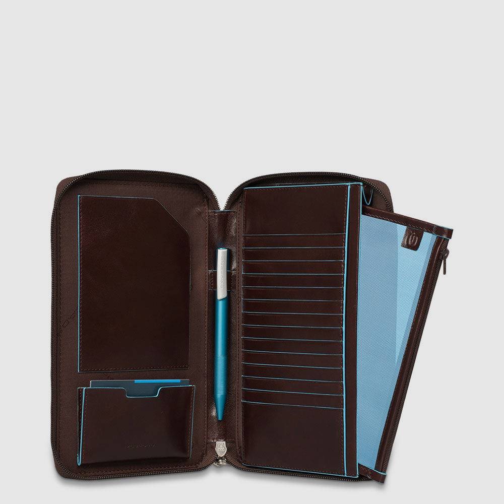 Piquadro Zip-around travel document holder Shopping Online