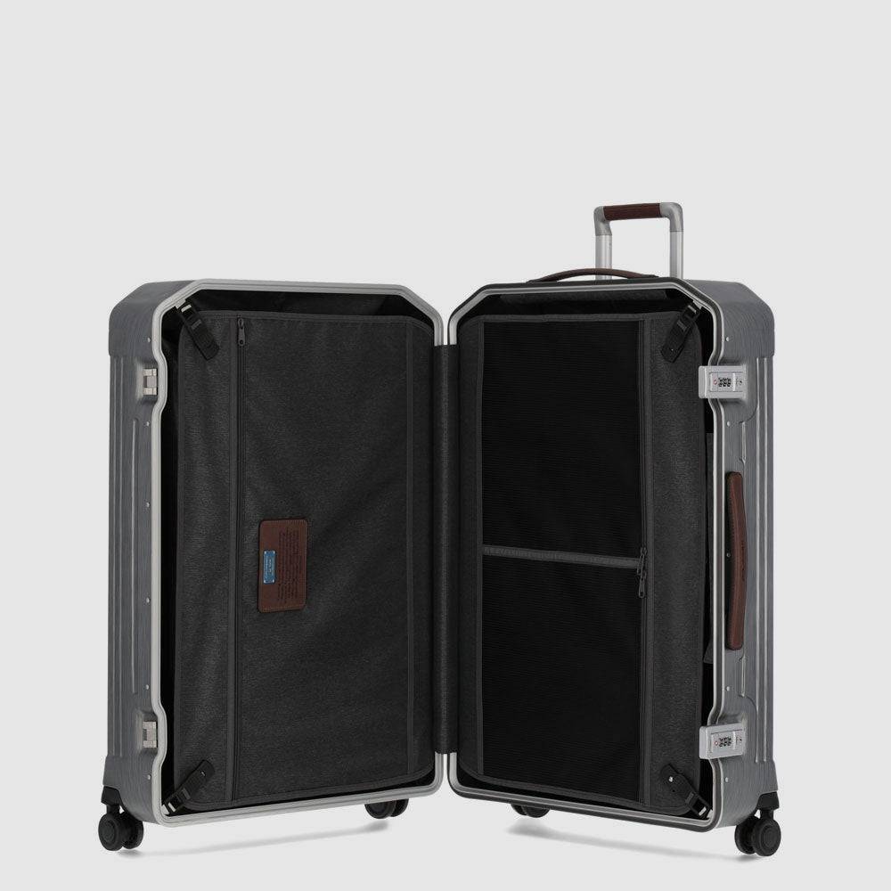 Piquadro Medium size, hardside spinner with TSA lock Convenienza