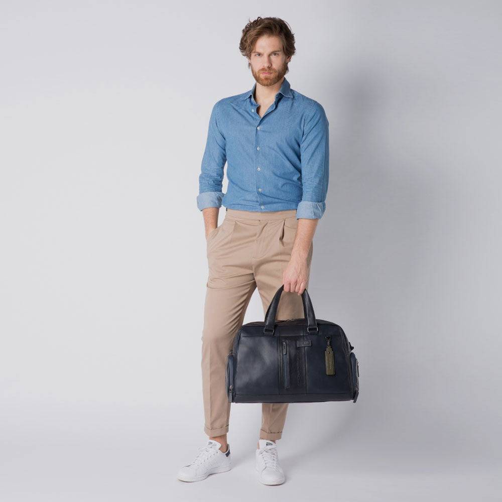 Piquadro Personalizable duffel bag with shoe compartment Presa