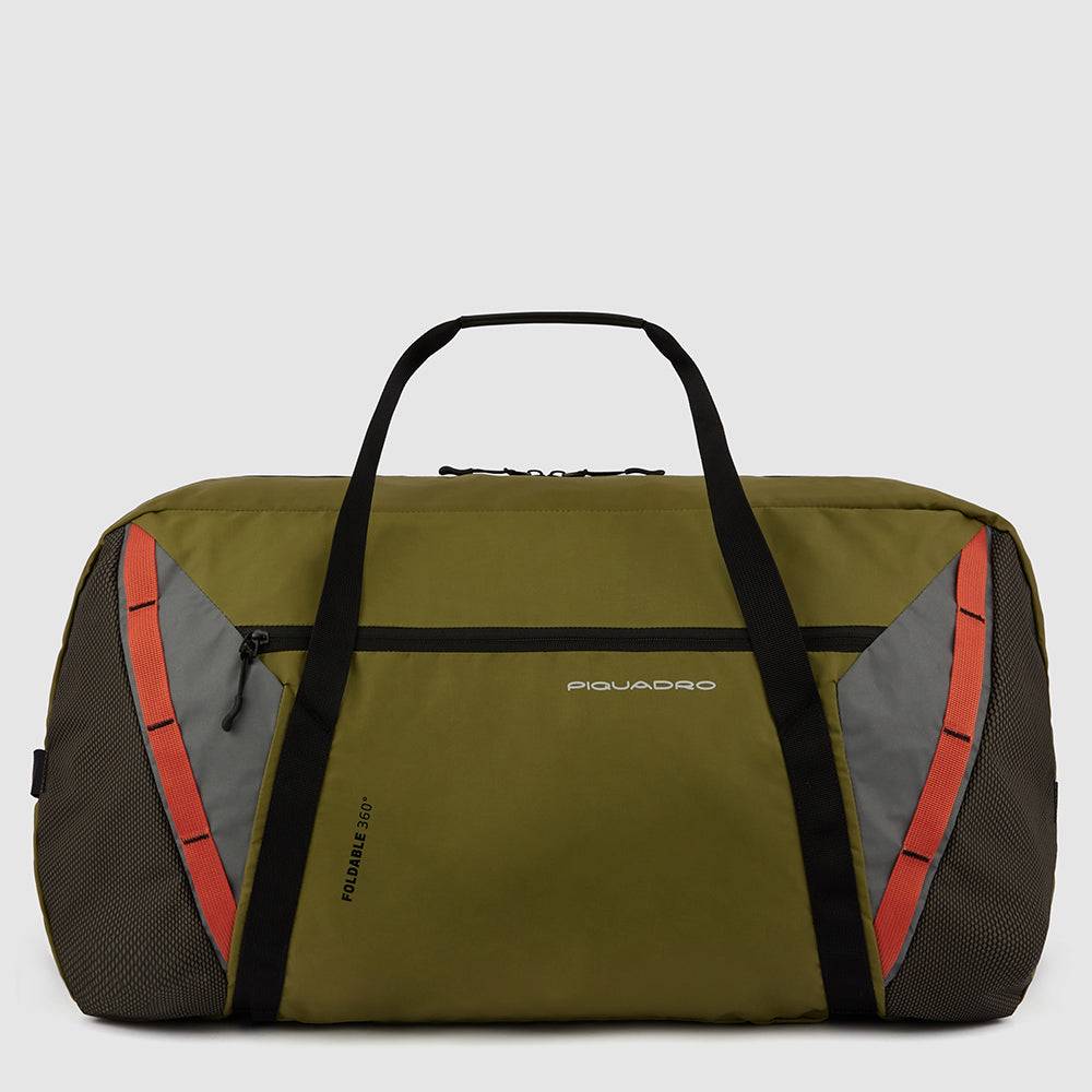 Piquadro Foldable duffel bag in recycled fabric Saldi