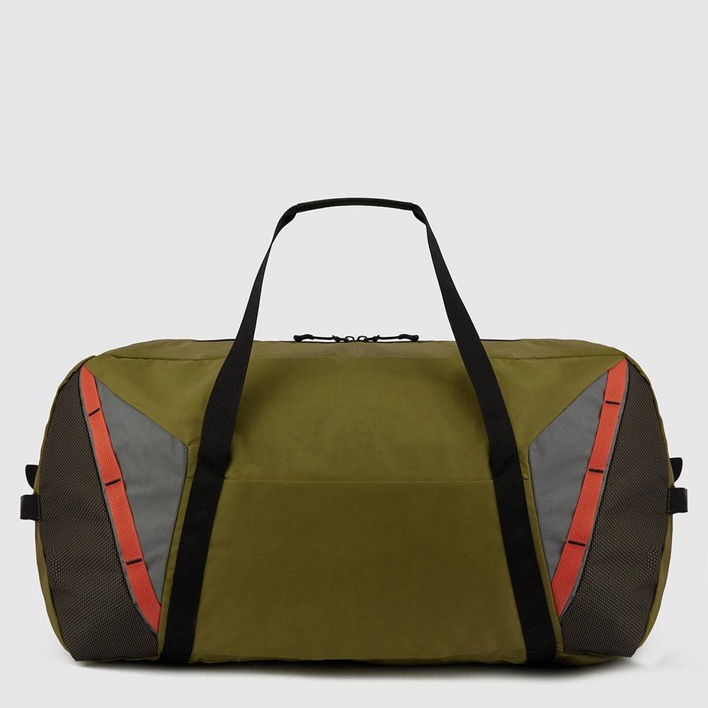 Piquadro Foldable duffel bag in recycled fabric Saldi