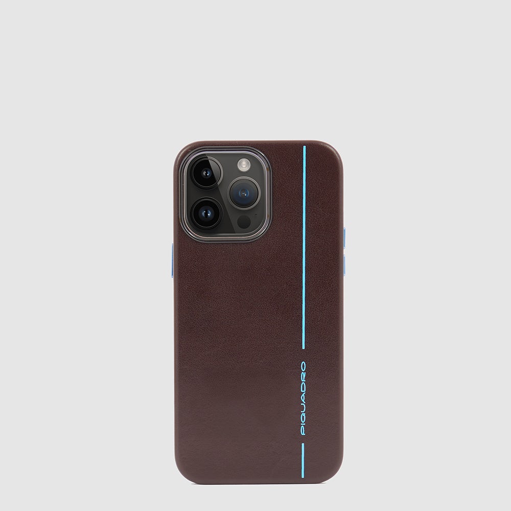 Piquadro Leather case for iPhone® 14 Pro Max 6,7” display I Più Venduti