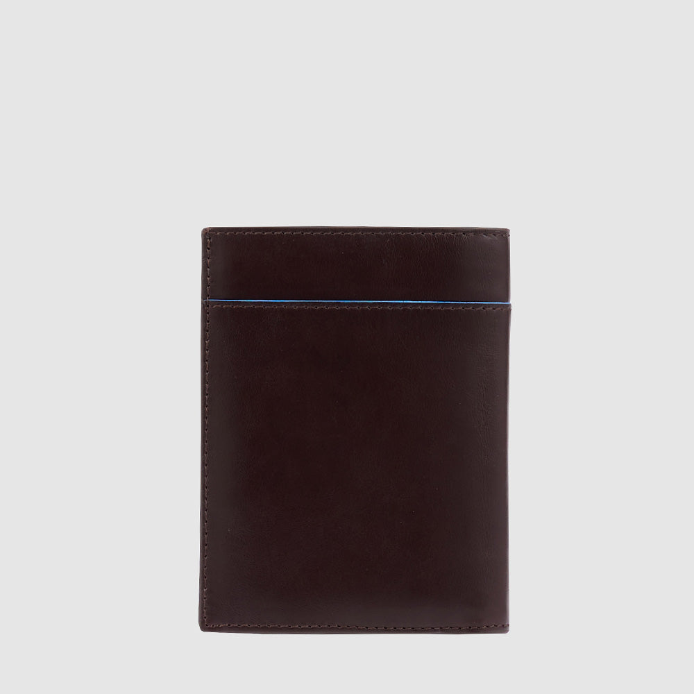 Piquadro Vertical men’s wallet with banknote, credit card a In Saldo