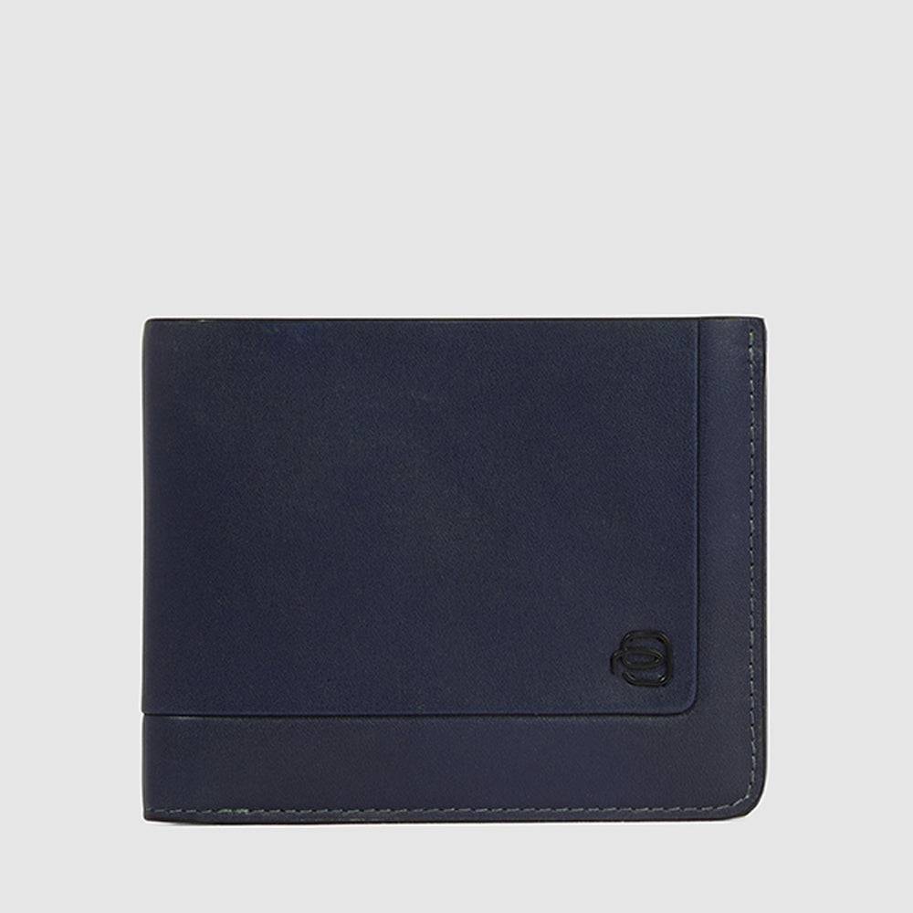 Piquadro Slim men’s wallet with zipped coin pocket Nuovo