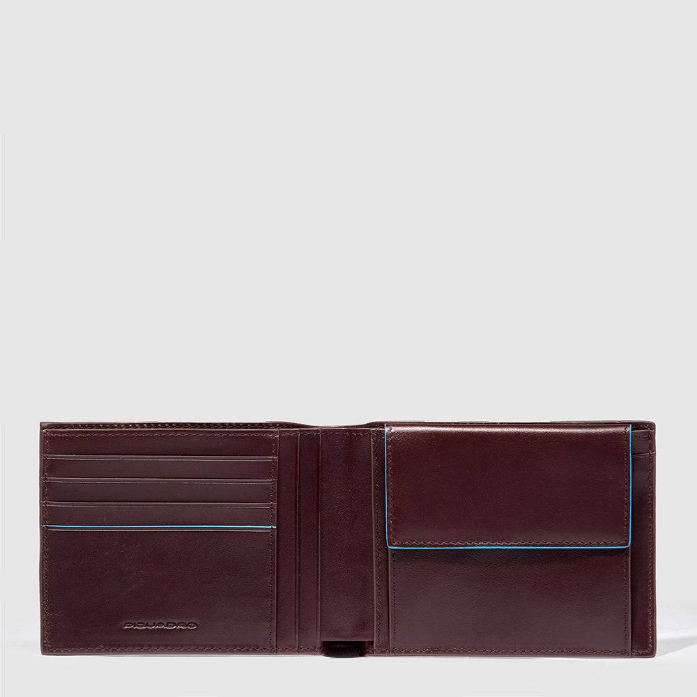 Piquadro Portafoglio uomo in pelle con portamonete Promozione Limitata