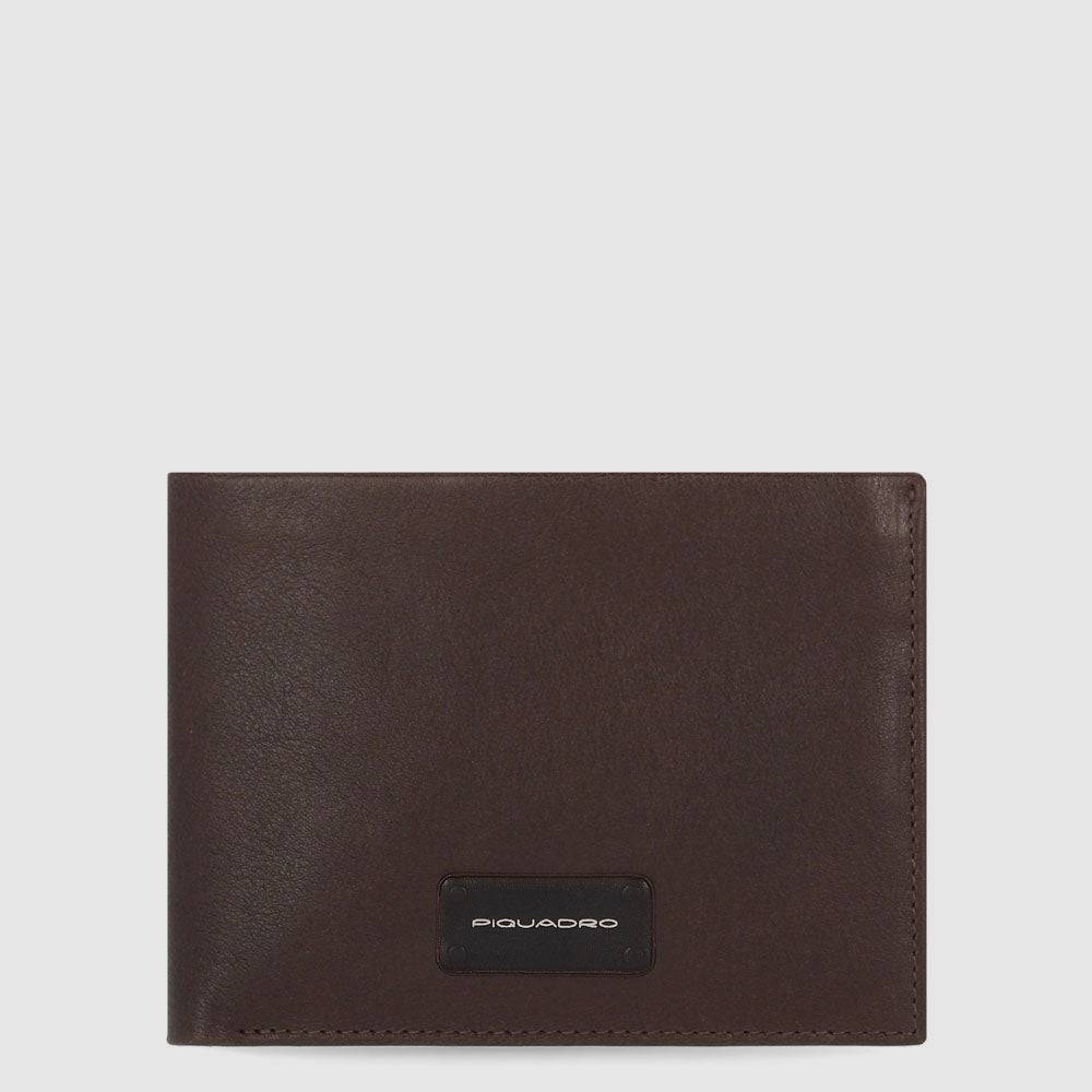 Piquadro Men’s wallet with zipped coin pocket Fino Al -60%