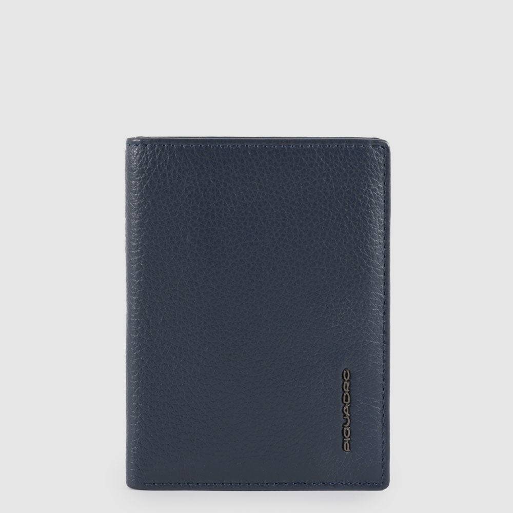 Piquadro Vertical men’s wallet with banknote, credit card a Affare Del Giorno