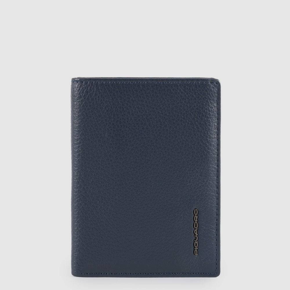 Piquadro Vertical men’s wallet with banknote, credit card a Affare Del Giorno