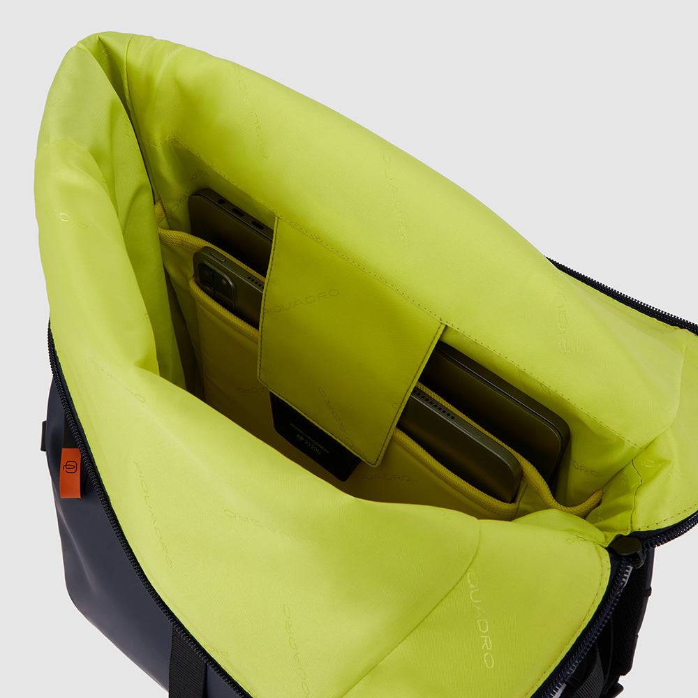 Piquadro Water resistant roll-top backpack for laptop 15,6" Offerta