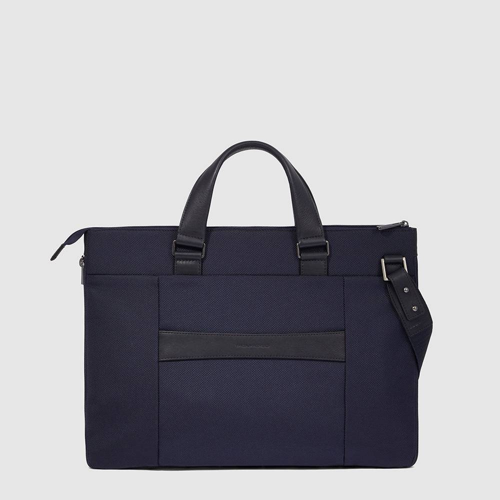 Piquadro Expandable, slim laptop bag 15,6" In Vendita