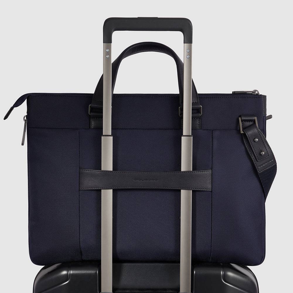 Piquadro Expandable, slim laptop bag 15,6" In Vendita